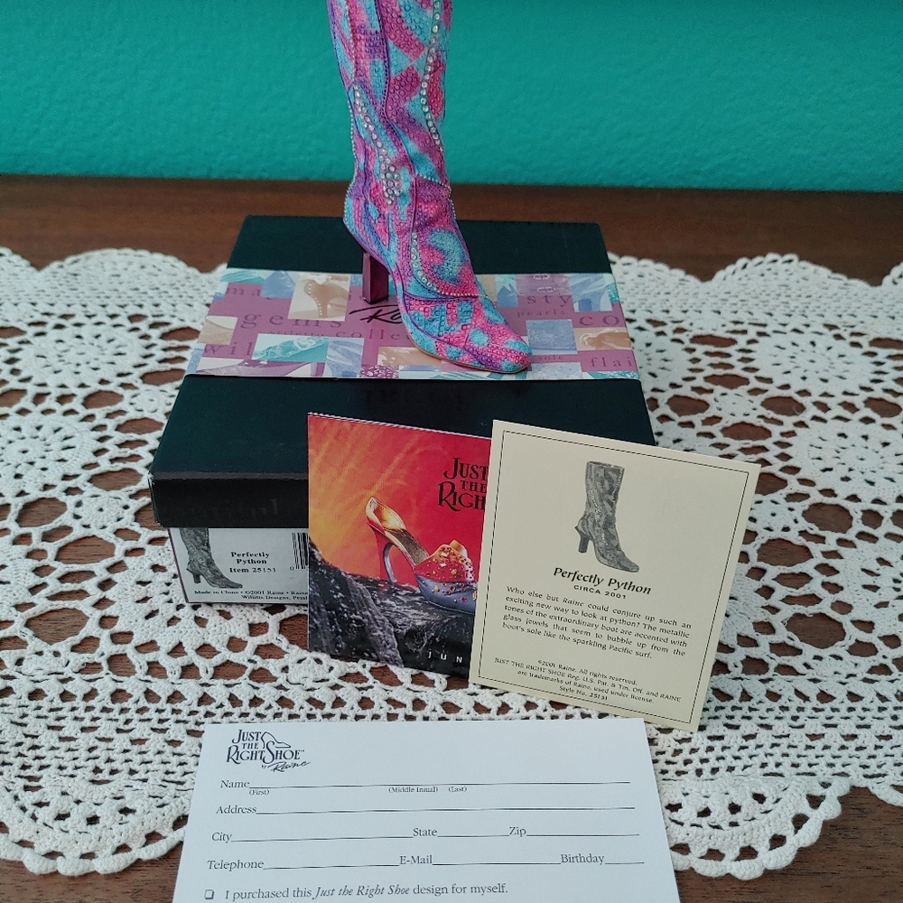 Just The Right Shoe Mini Collectible